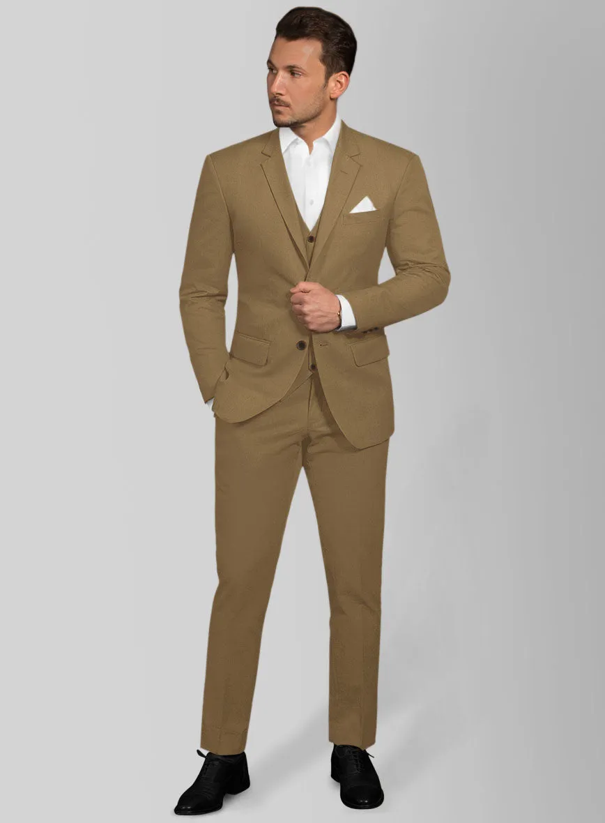 Dark Khaki Chino Suit