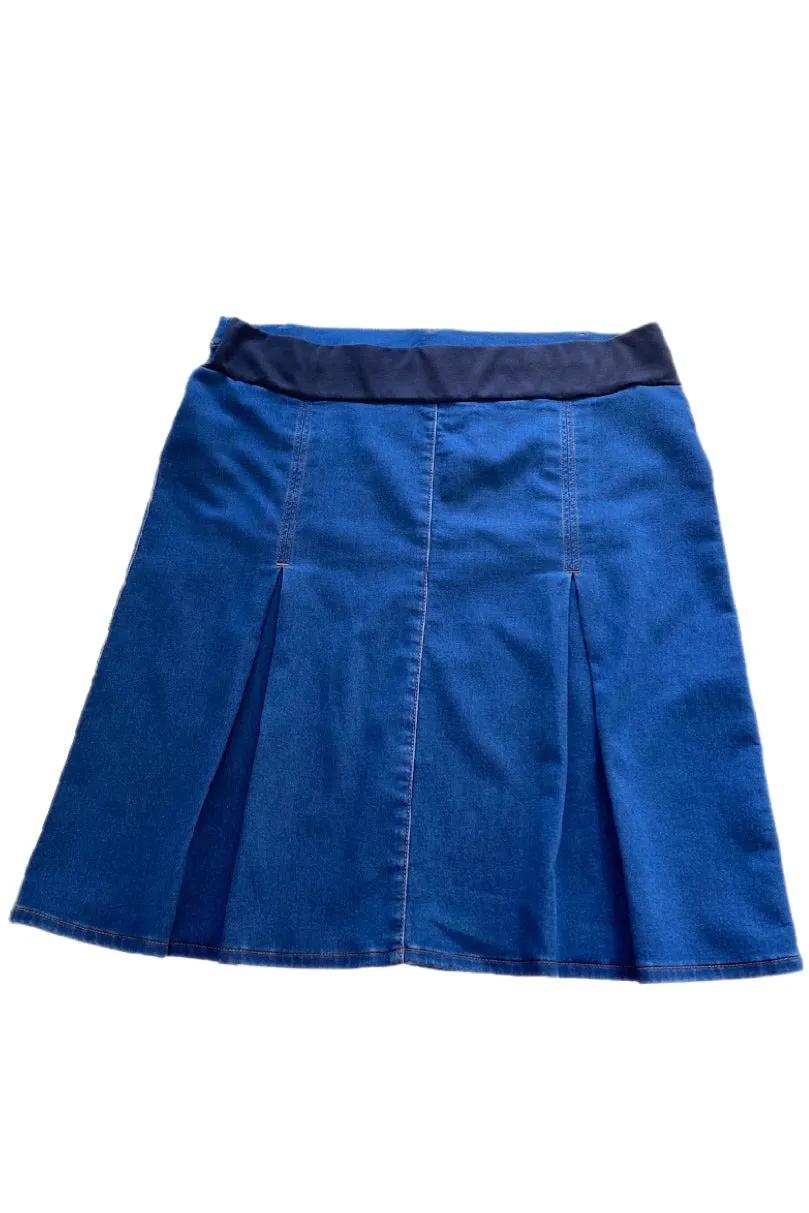 Denim Maternity Skirt Style 168-TR42F