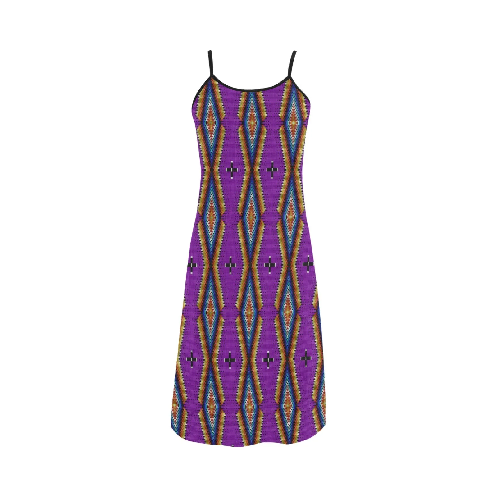 Diamond in the Bluff Purple Alcestis Slip Dress