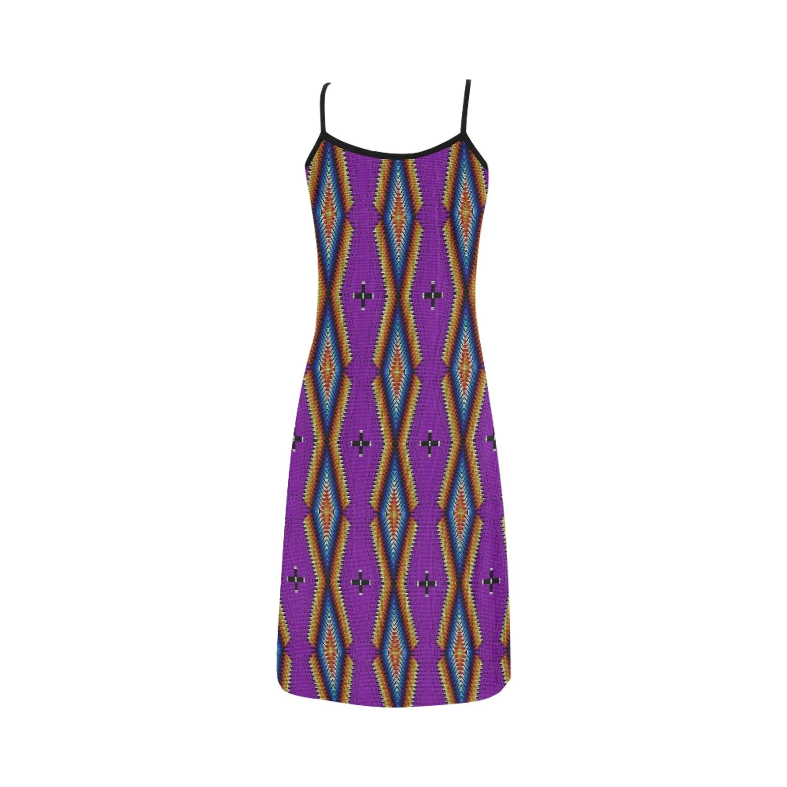 Diamond in the Bluff Purple Alcestis Slip Dress