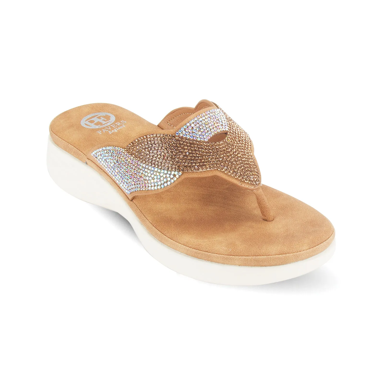 Donelle women's vista shine toepost sandal