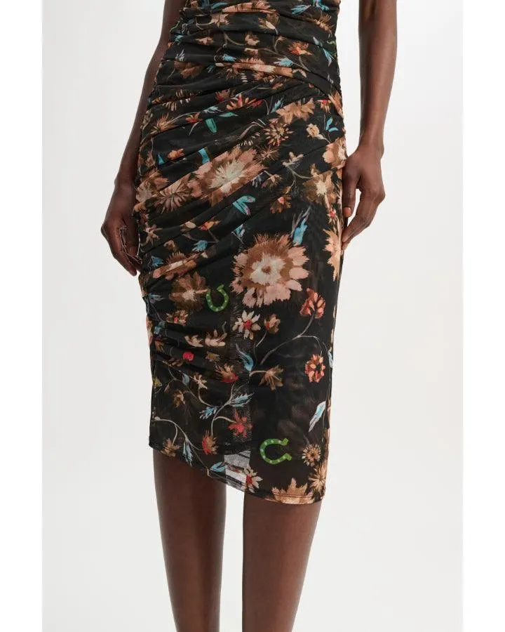 Dorothee Schumacher Sheer Flowers Skirt