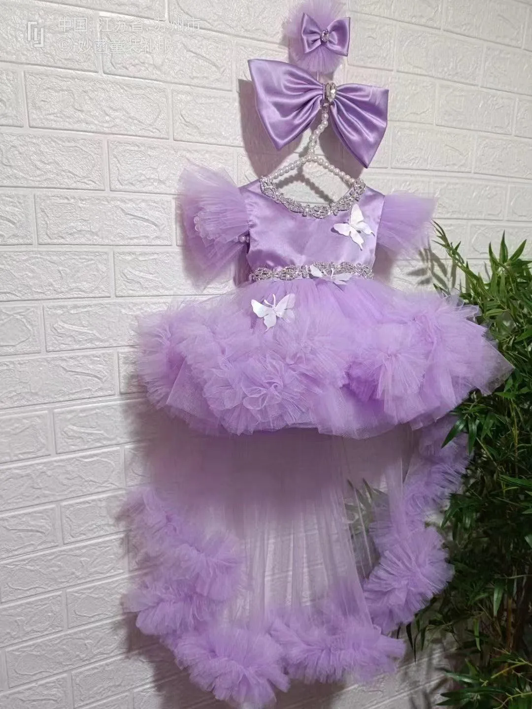 Dreamy Fairy Princess Dress Fairy Tale Purple Princess Dress