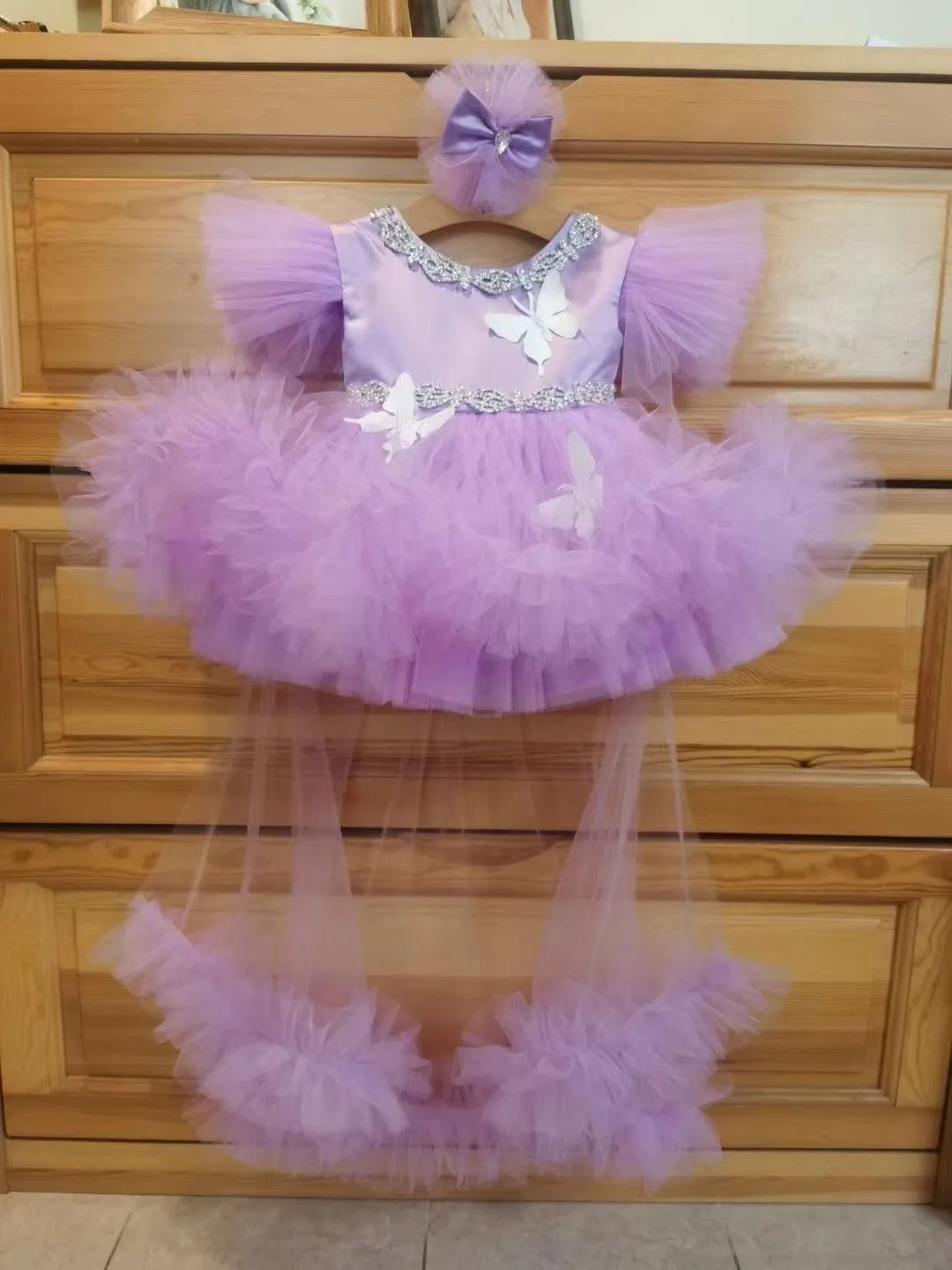 Dreamy Fairy Princess Dress Fairy Tale Purple Princess Dress