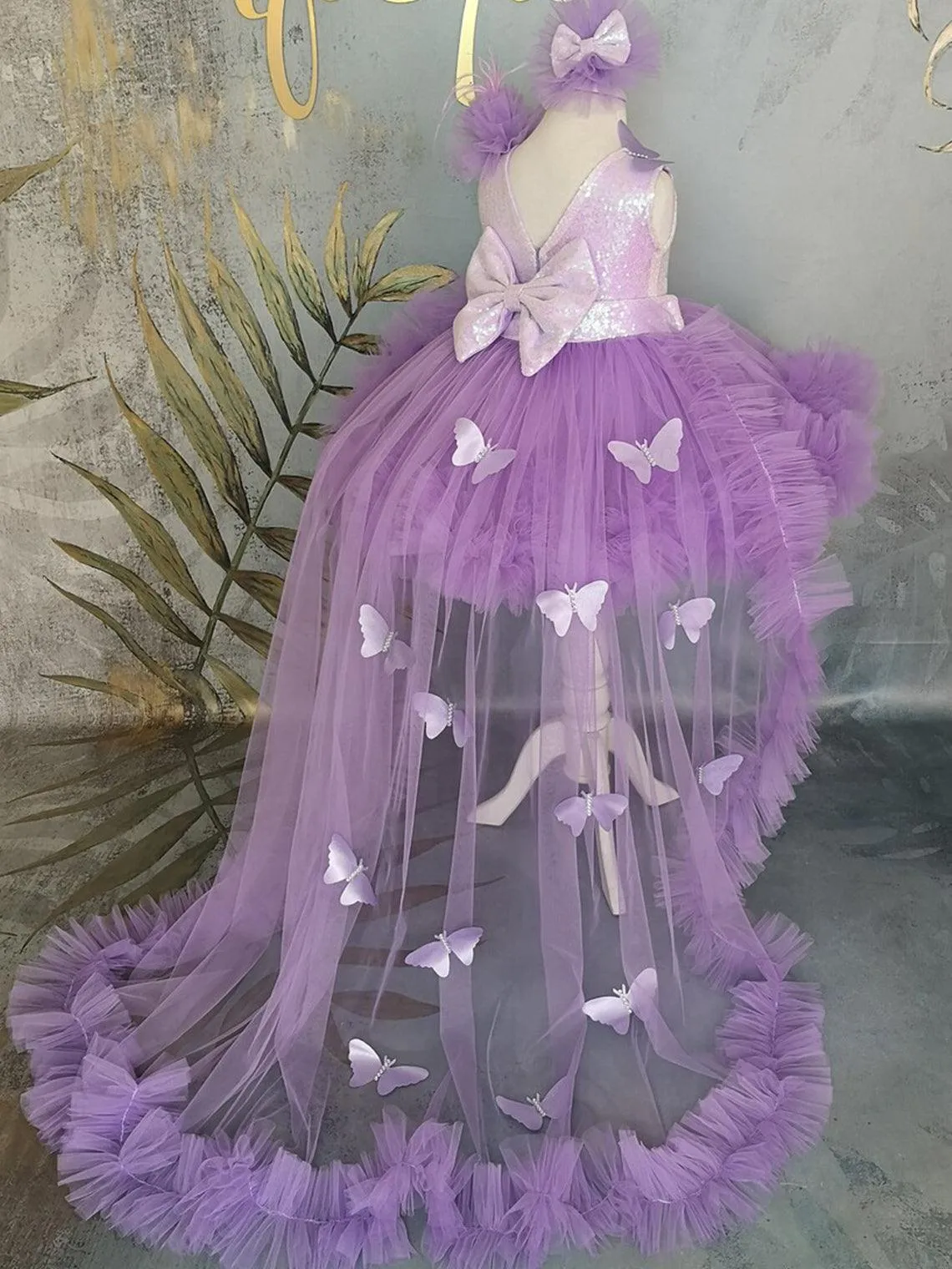 Dreamy Fairy Princess Dress Fairy Tale Purple Princess Dress