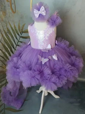 Dreamy Fairy Princess Dress Fairy Tale Purple Princess Dress