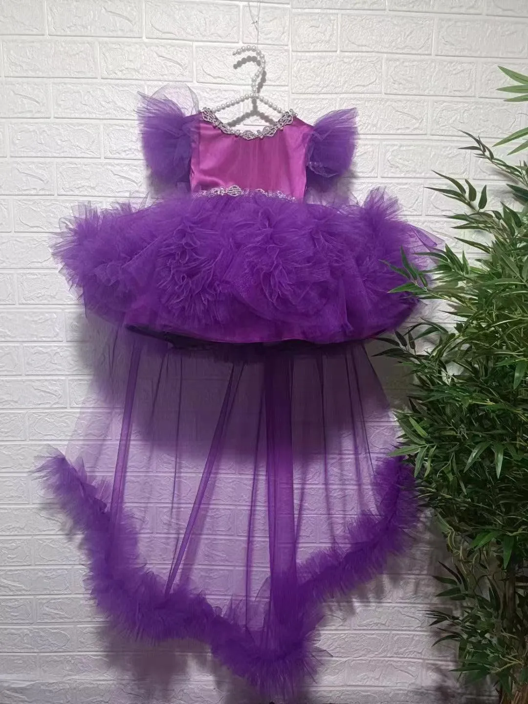 Dreamy Fairy Princess Dress Fairy Tale Purple Princess Dress