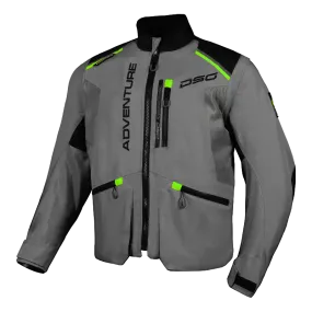 DSG Adv Riding Jacket Grey Black Yellow Flou