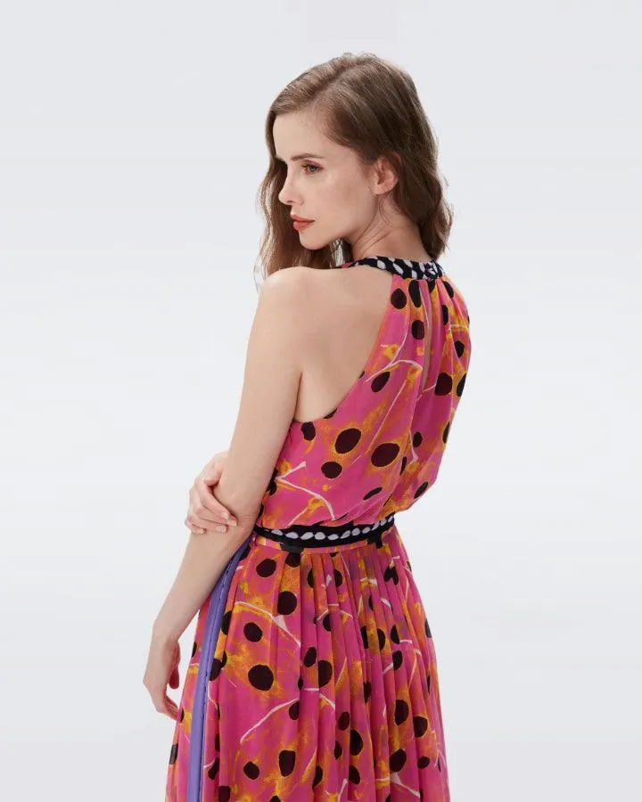 DVF Miriam Dot Maxi Dress