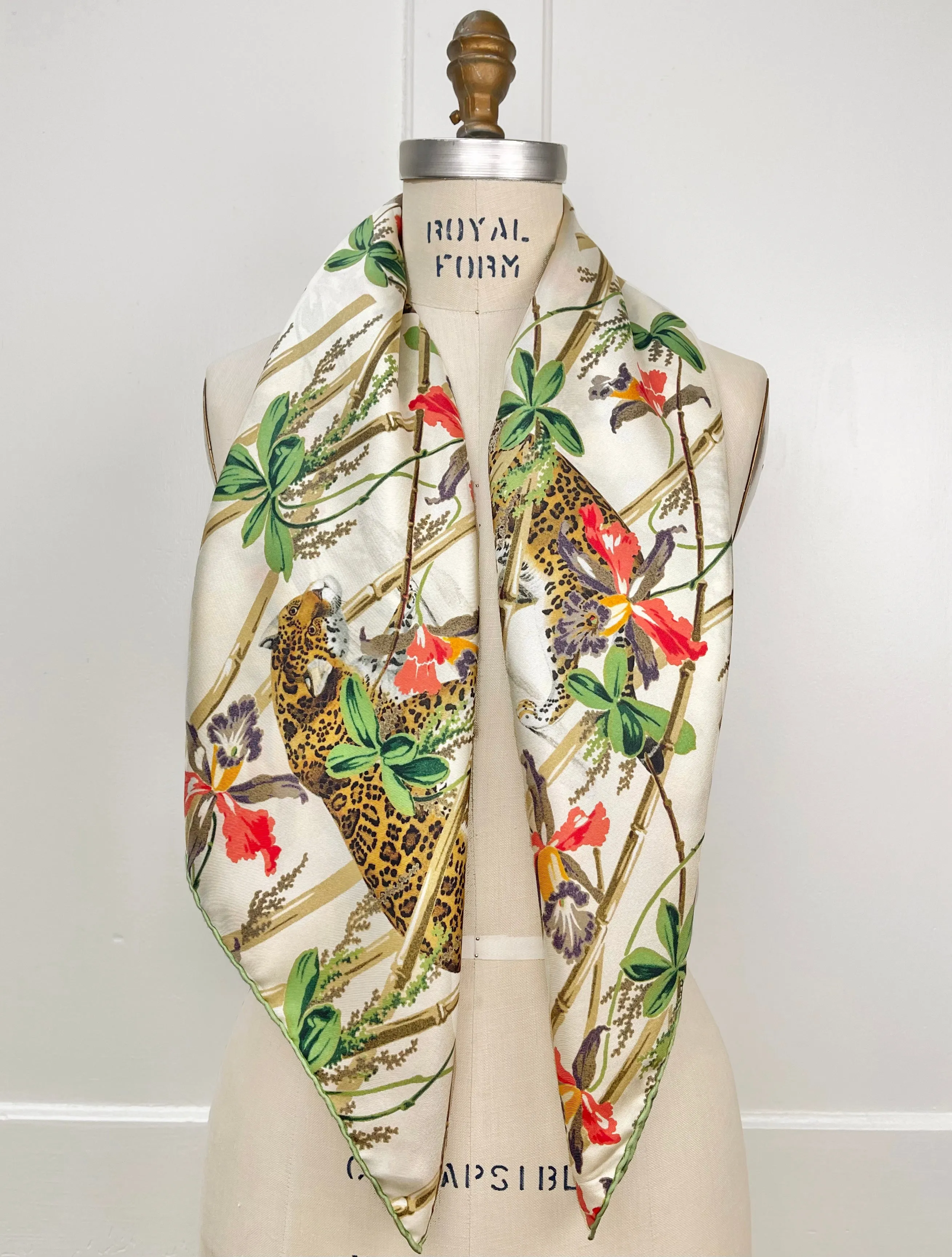 Elwyn New York Jungle Leopard Scarf