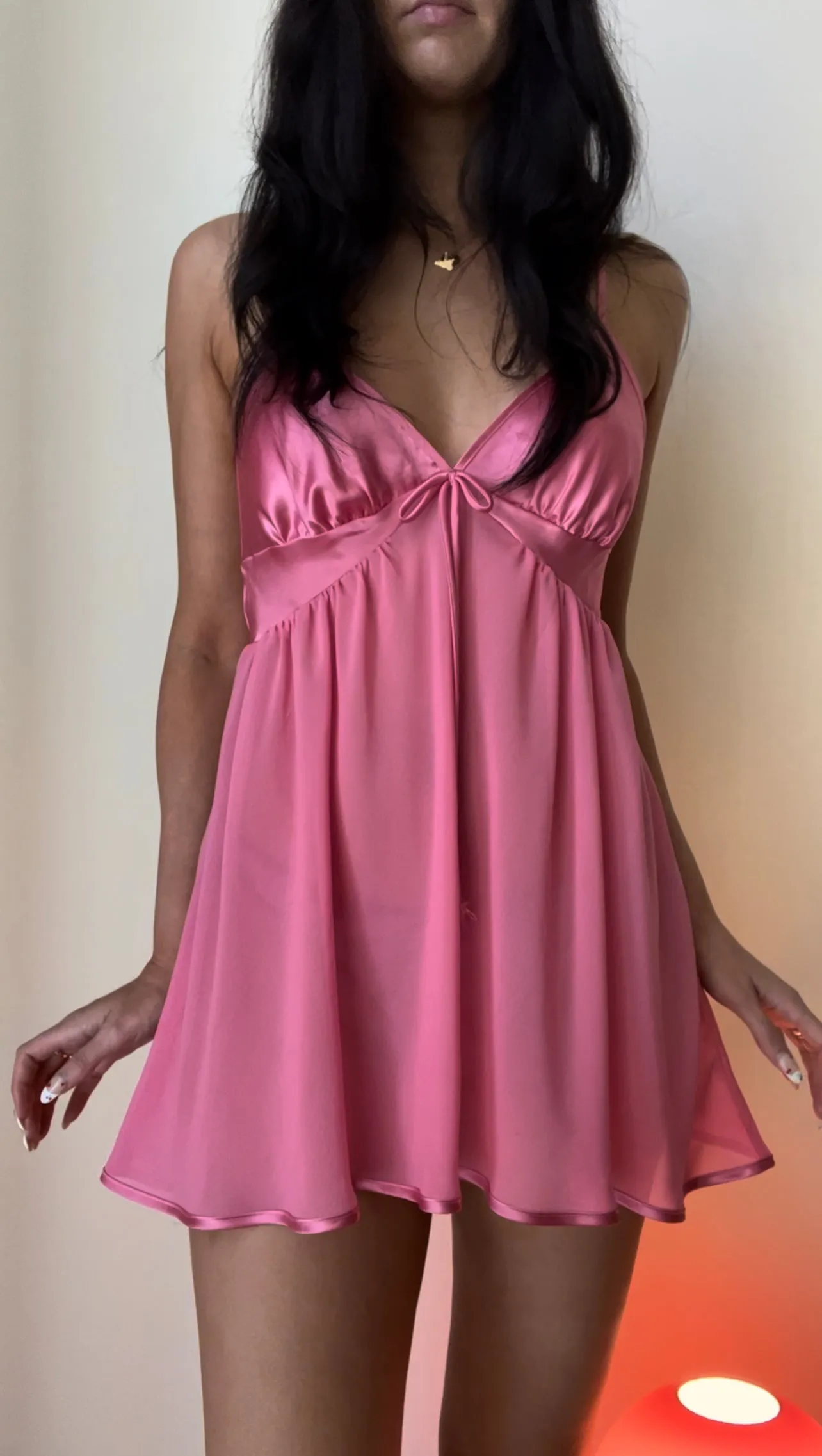 Enchanting Barbie Slip Dress