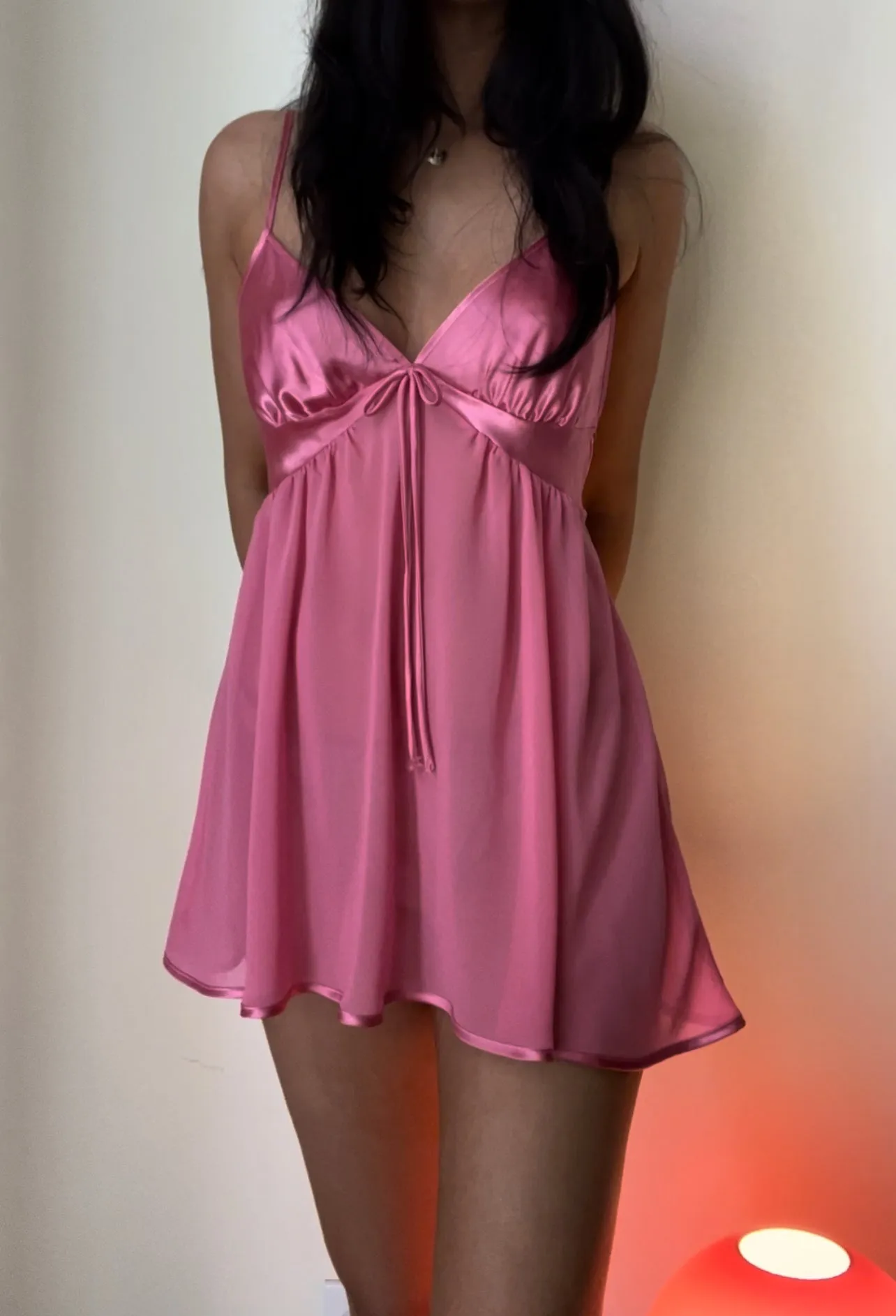 Enchanting Barbie Slip Dress