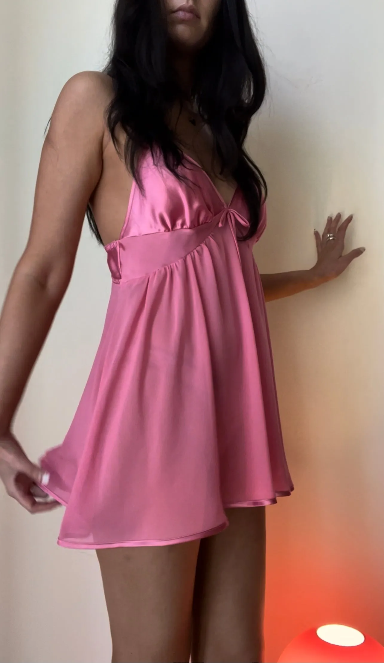 Enchanting Barbie Slip Dress