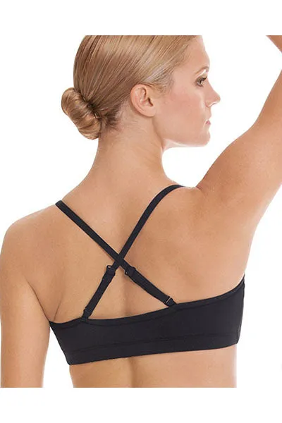 Eurotard 4487 Womens Convertible Strap Camisole Bra Top with Light Padding