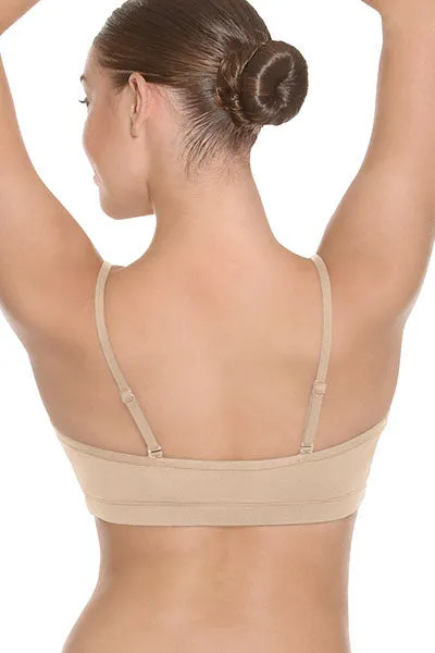 Eurotard 4487 Womens Convertible Strap Camisole Bra Top with Light Padding