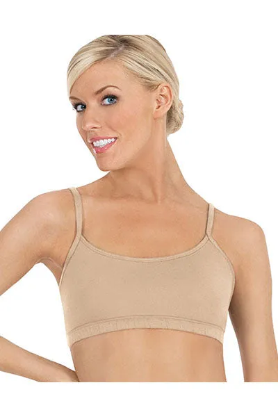 Eurotard 4487 Womens Convertible Strap Camisole Bra Top with Light Padding