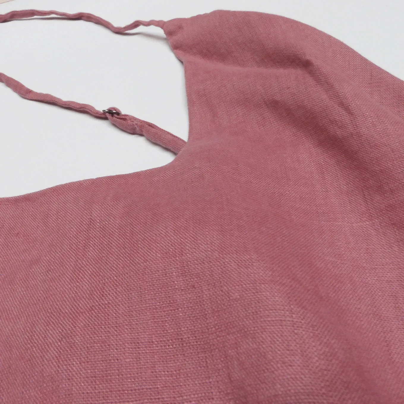 FLEUR Organic Linen Camisole - Dusty Pink