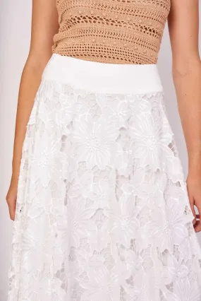 Fleuve cutwork Skirt