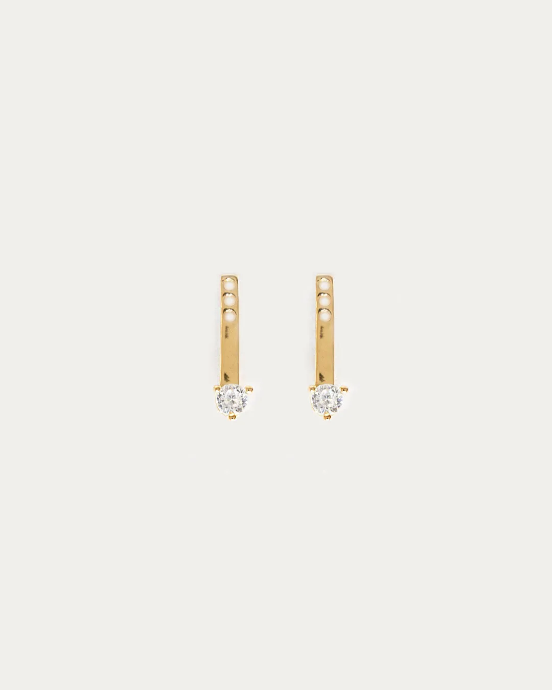 Floating Solitaire Ear Jackets