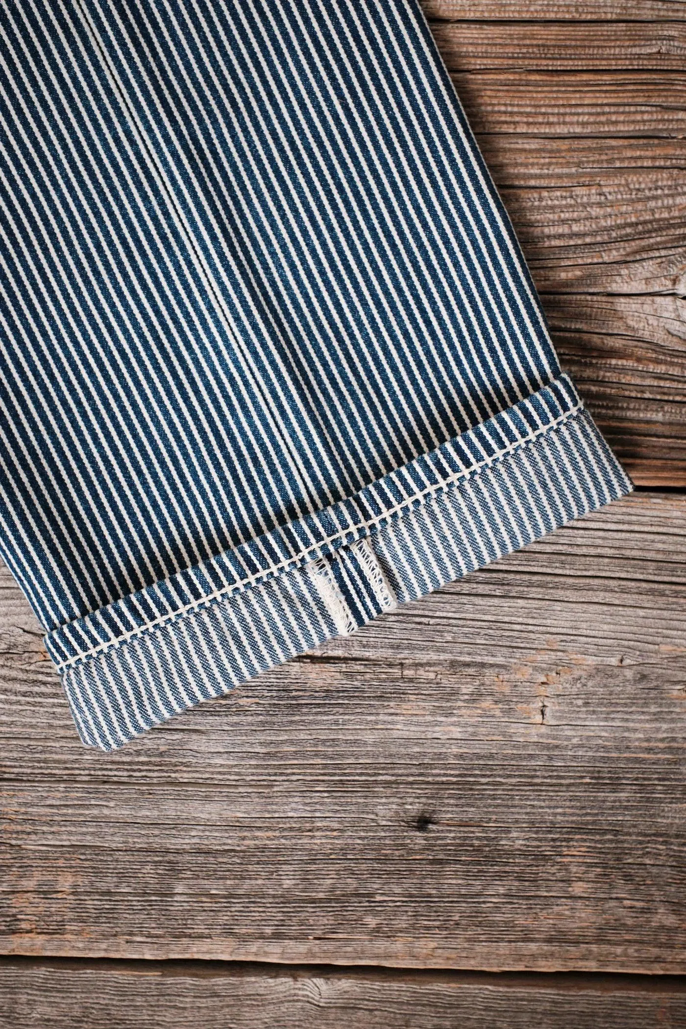 Freenote Cloth - Deck Pant Indigo Stripe