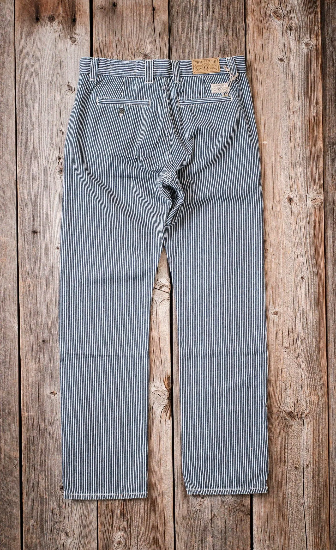 Freenote Cloth - Deck Pant Indigo Stripe