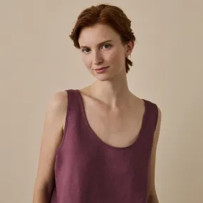 Fresh Fig Linen Cami Top