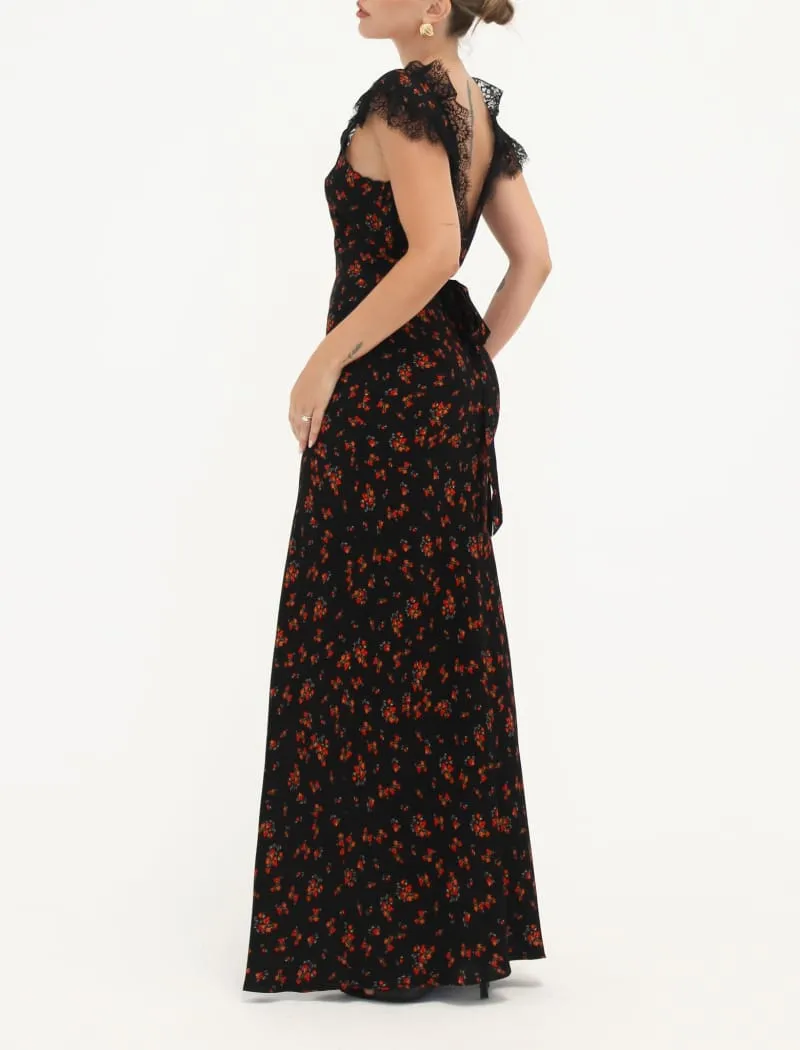 Frontier Maxi Dress | Spanish Poppy