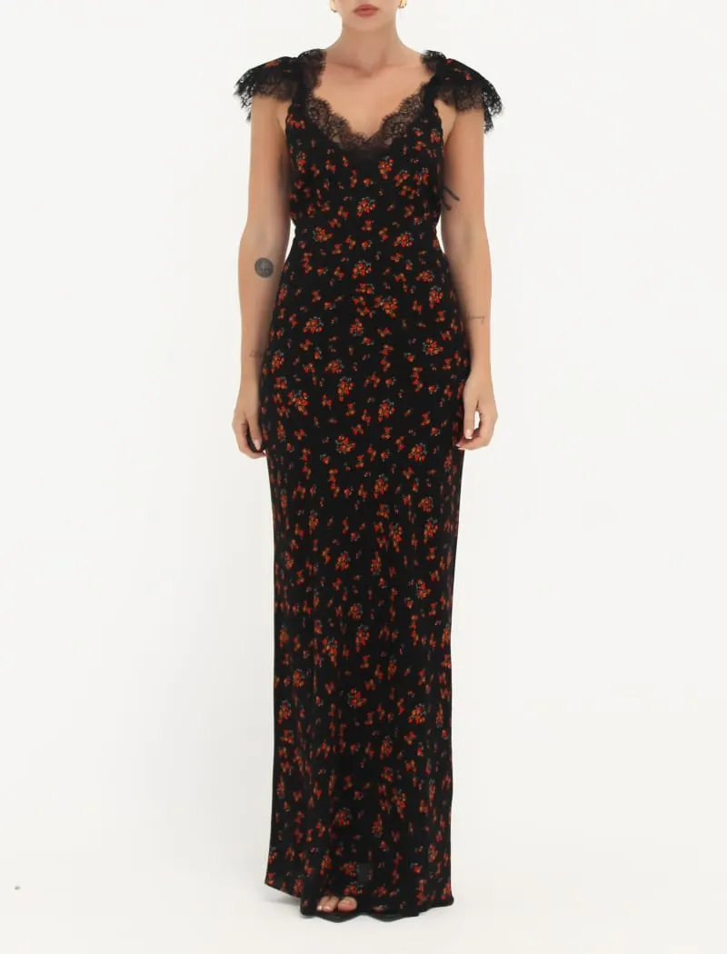 Frontier Maxi Dress | Spanish Poppy