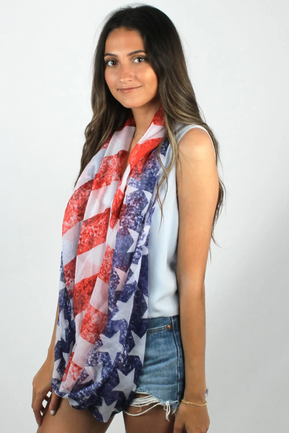 FSINF96882 - AMERICANA INFINITY SCARF