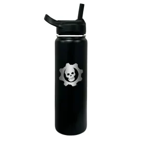 Gears of War Crimson Omen Laser Engraved Water Bottle