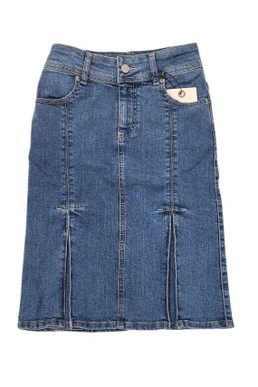 Girls Denim Skirt Style 107-D9