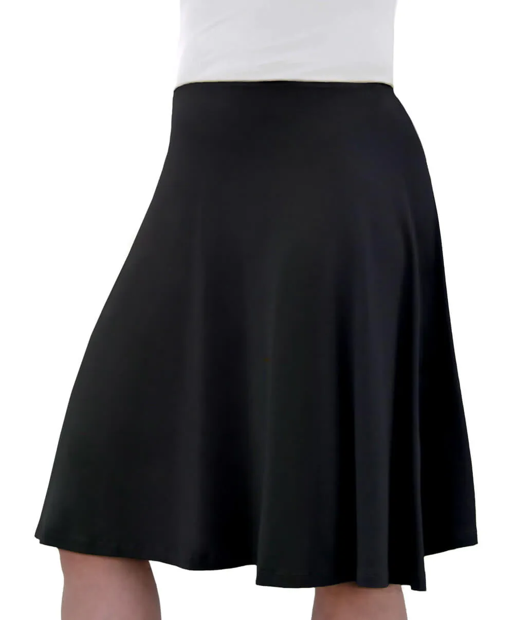 Girls Knee Length Skater Skirt 1400