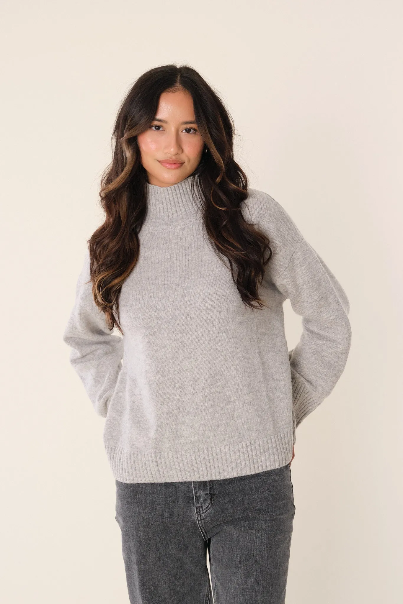 Grey Gawen Sweater