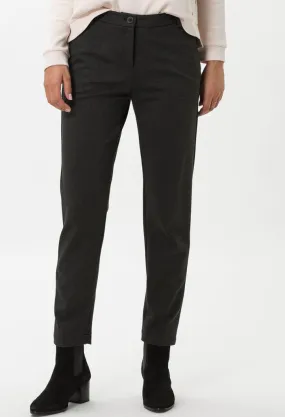 Grey Pull-On Jersey Trousers