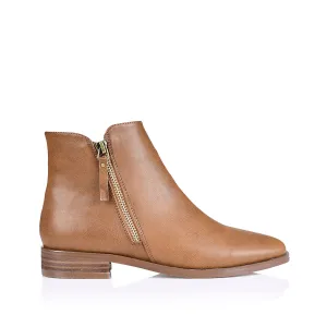 Hawk Ankle Boots - Tan