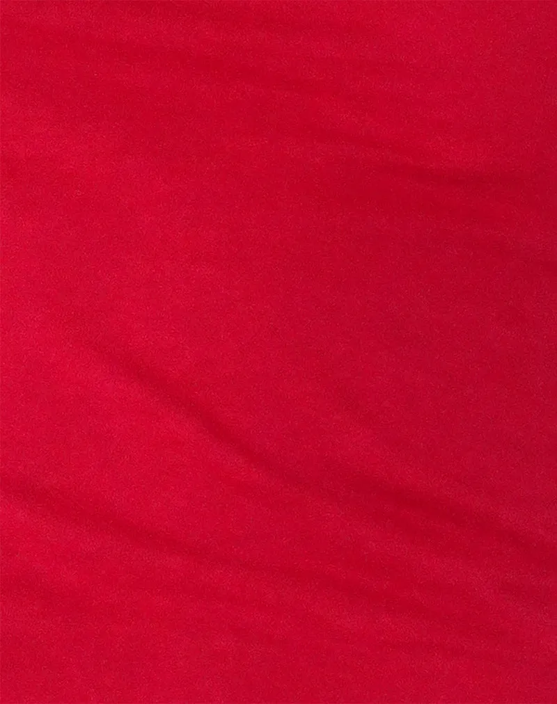 Jojes Jersey Tee in Tango Red