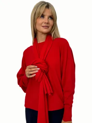 Kate And Pippa Matera Cashmere feel long scarf. All Colours 2024