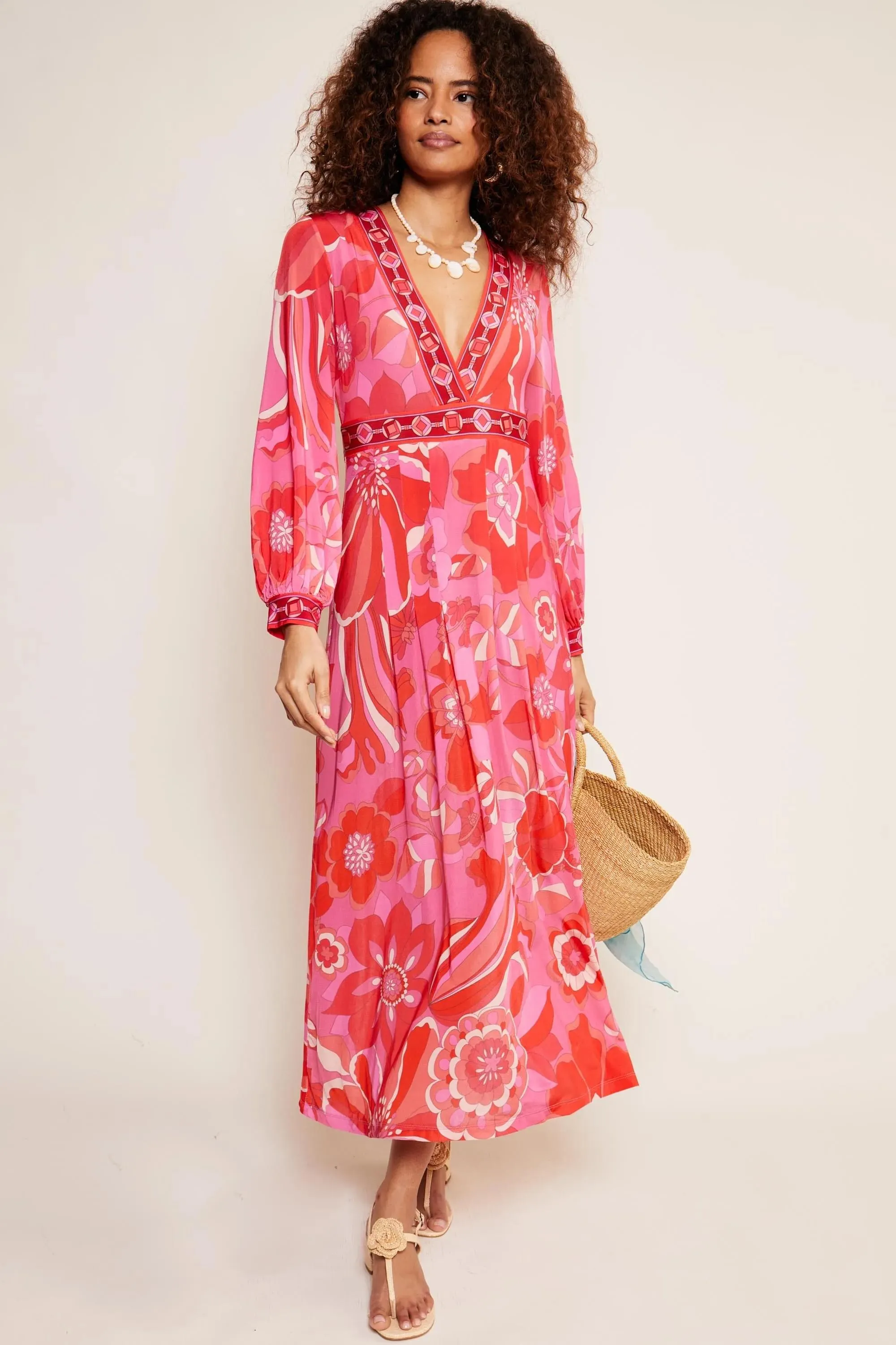 Kerani - Miami Floral Cerise