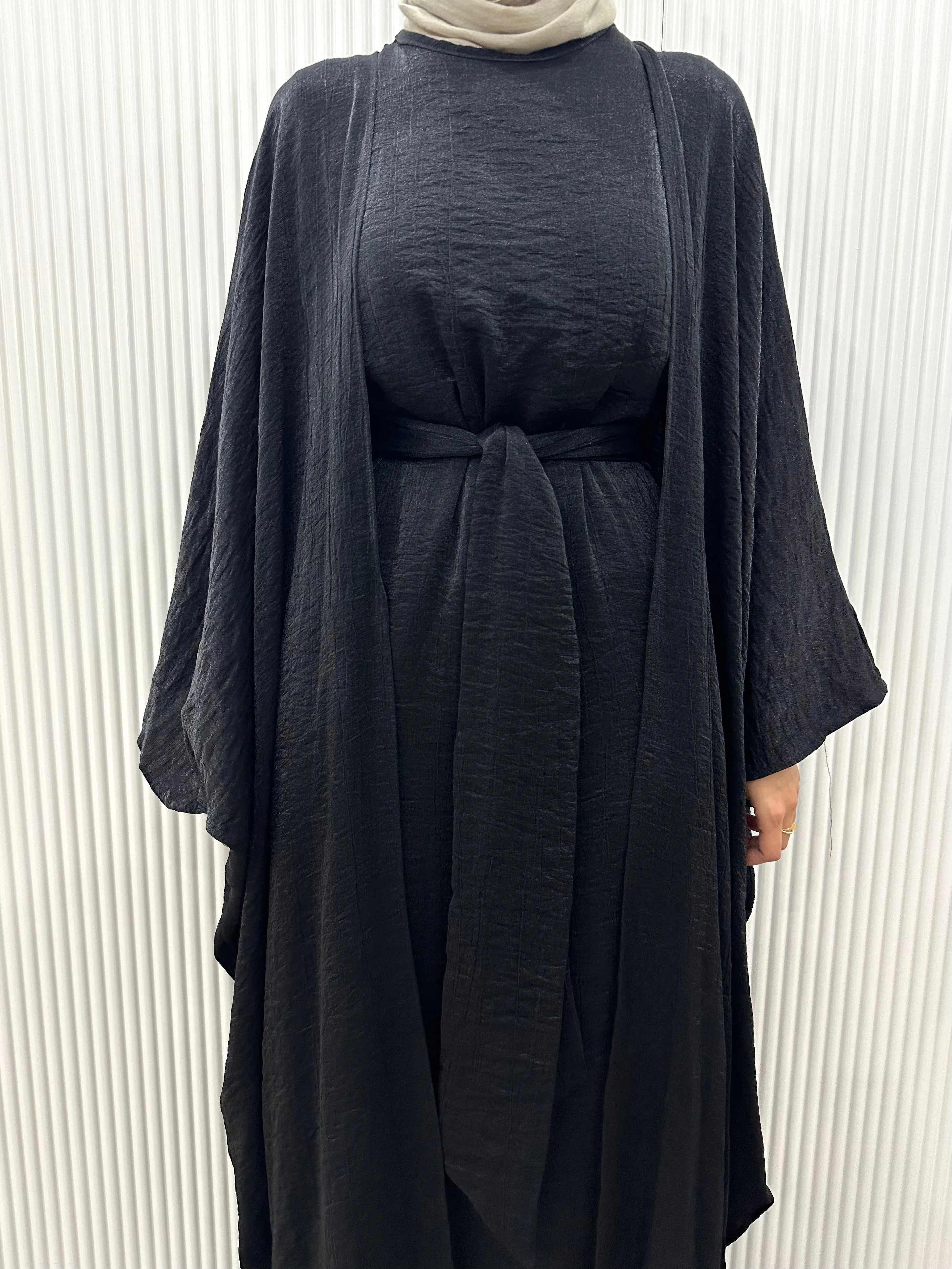 KHAWAJI BATWING 2PCS ABAYA