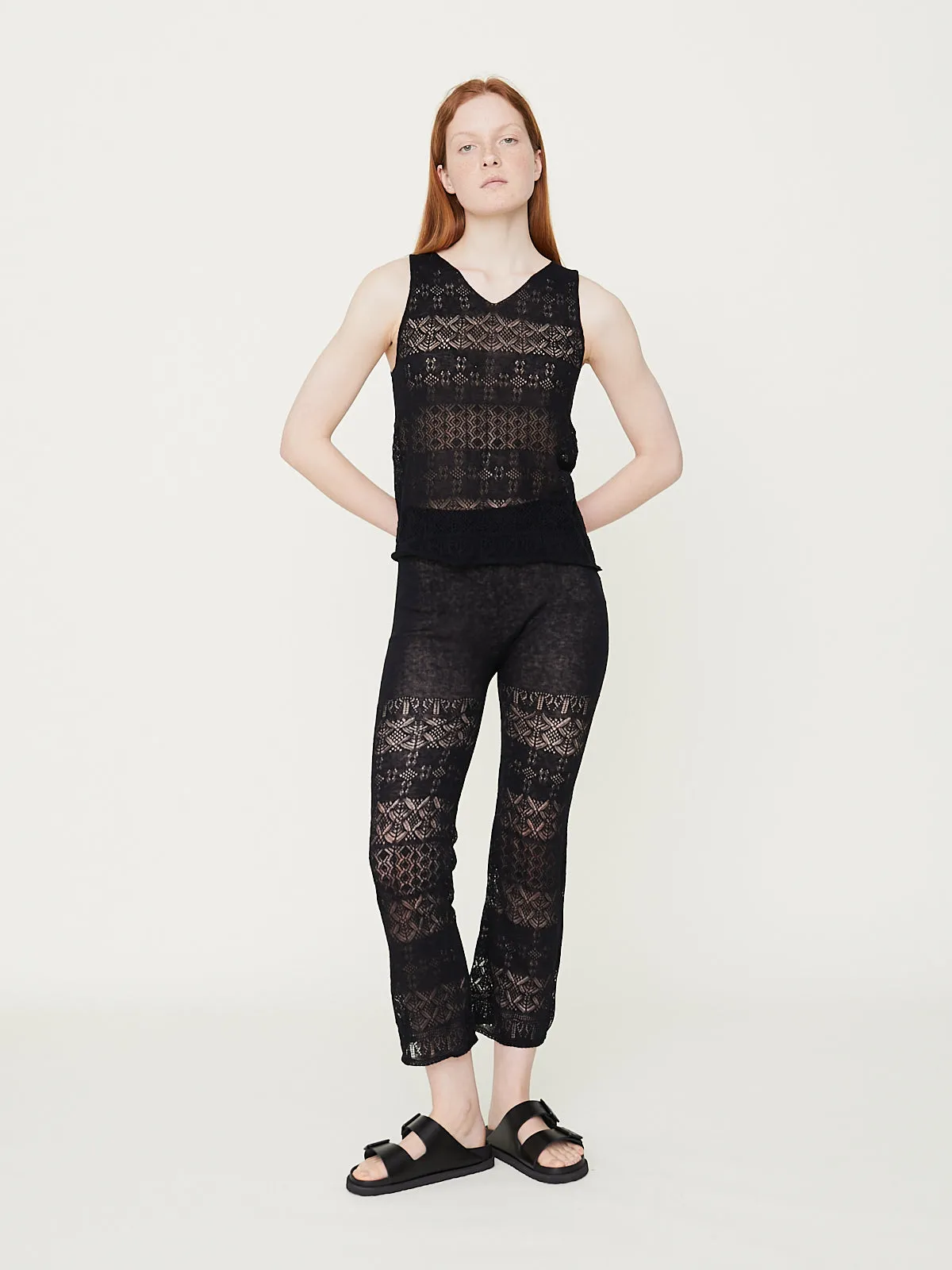 Knit Camisole in Black