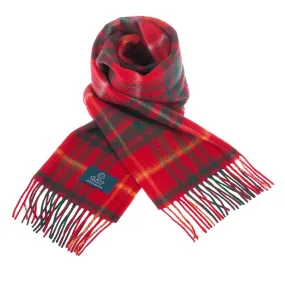 Lambswool Scottish Tartan Clan Scarf  Bruce