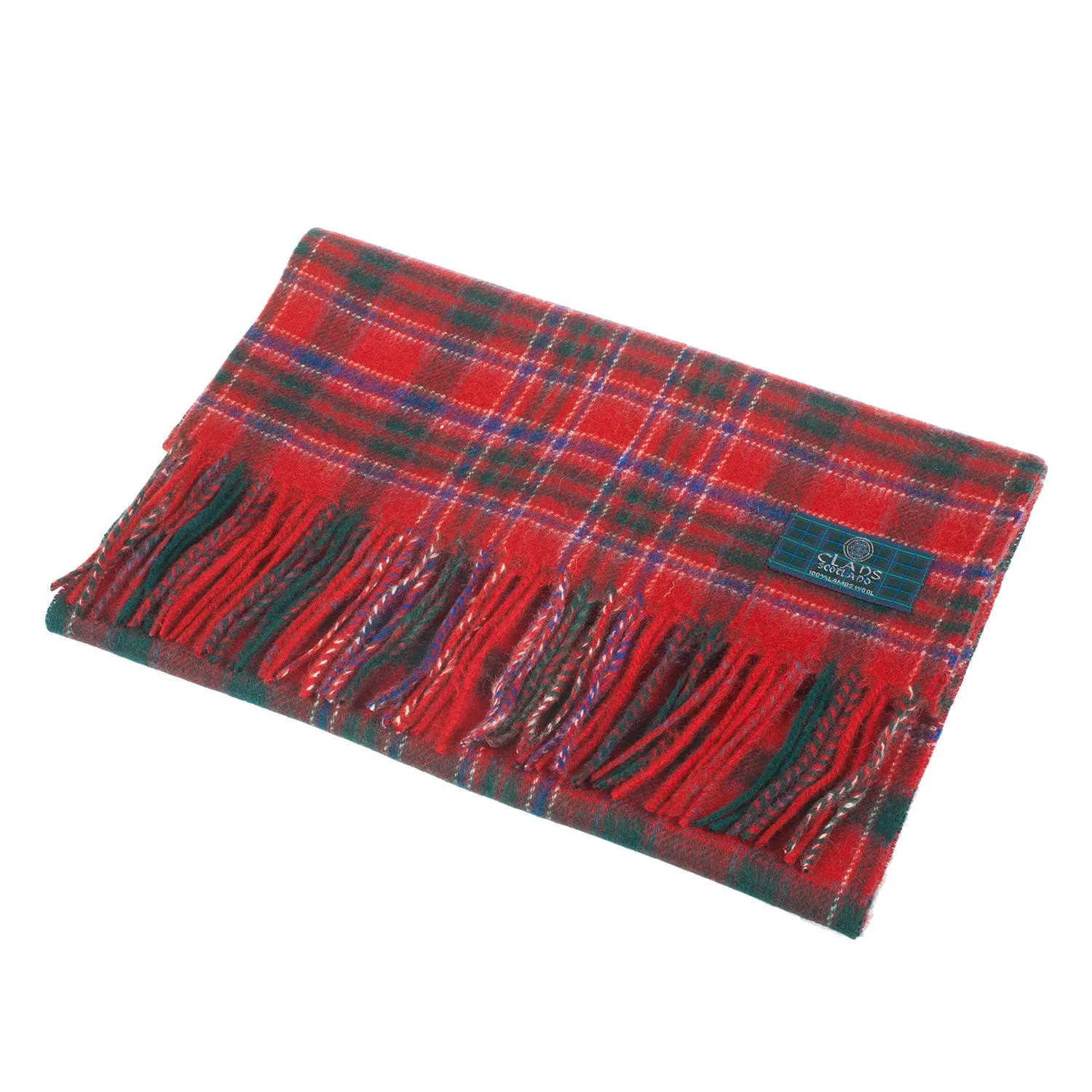 Lambswool Scottish Tartan Clan Scarf  Macalister