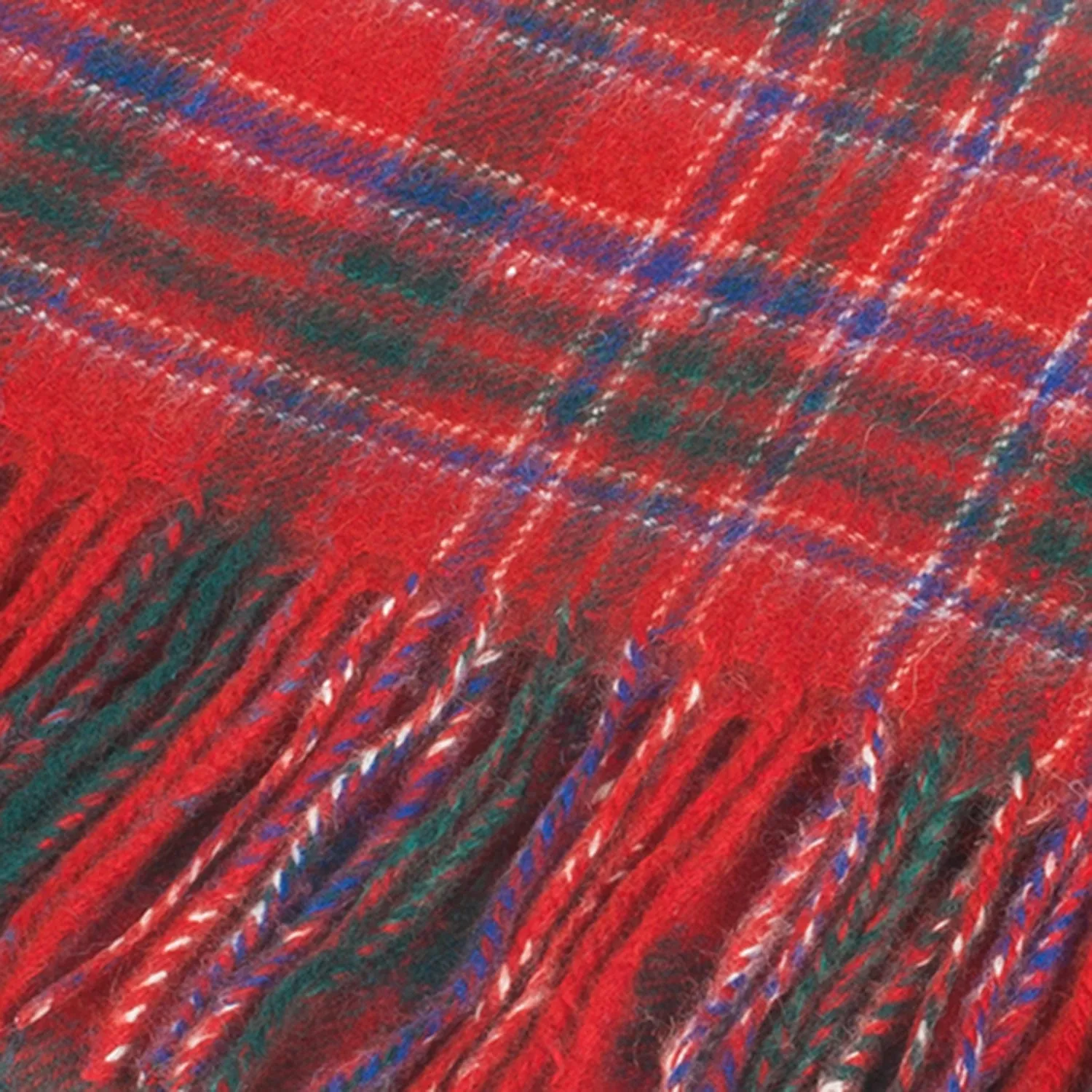 Lambswool Scottish Tartan Clan Scarf  Macalister