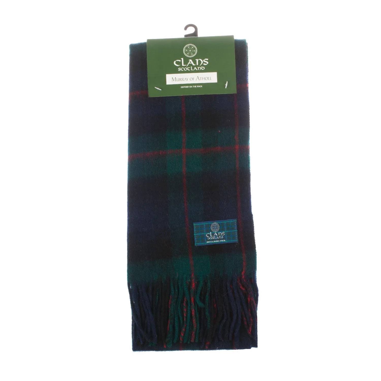 Lambswool Scottish Tartan Clan Scarf  Murray Of Atholl