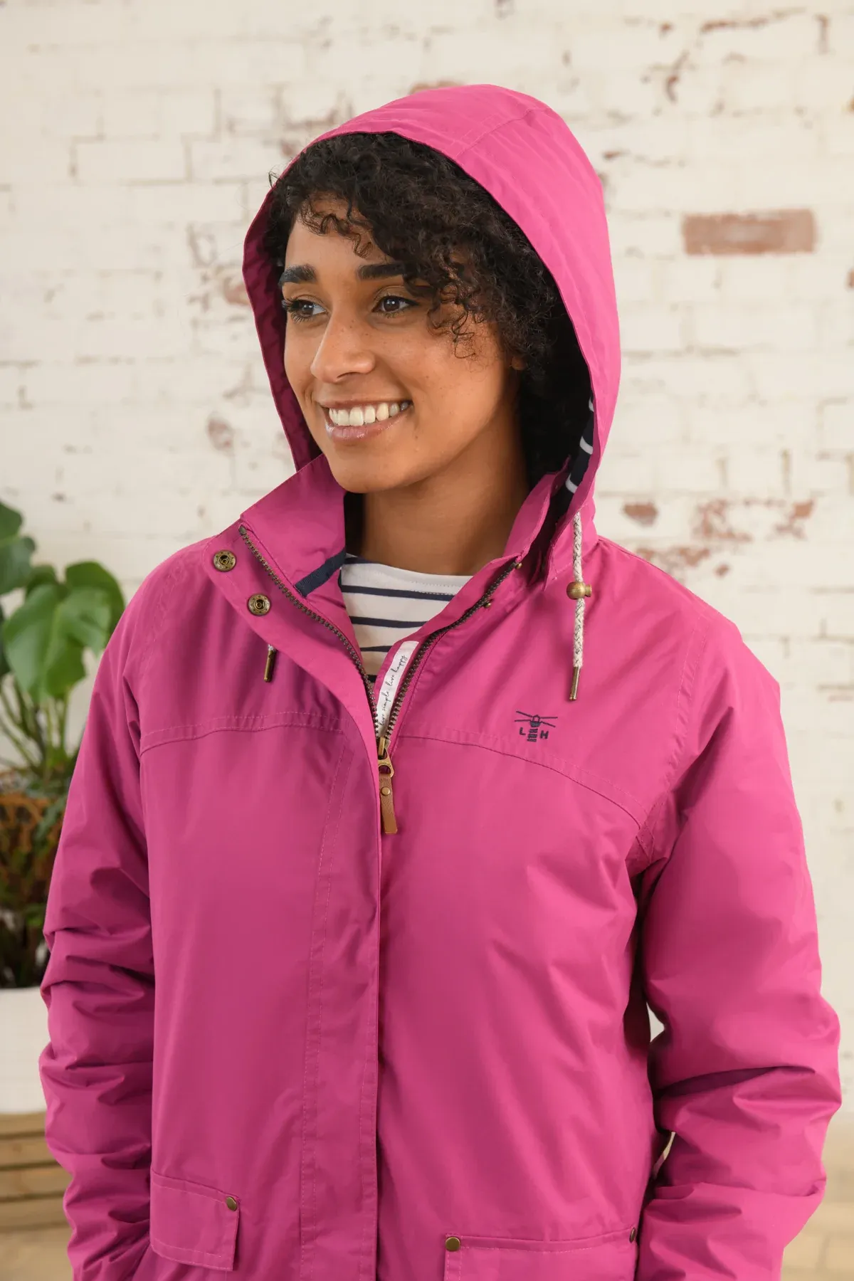 LightHouse Iona Waterproof Coat Fuchsia