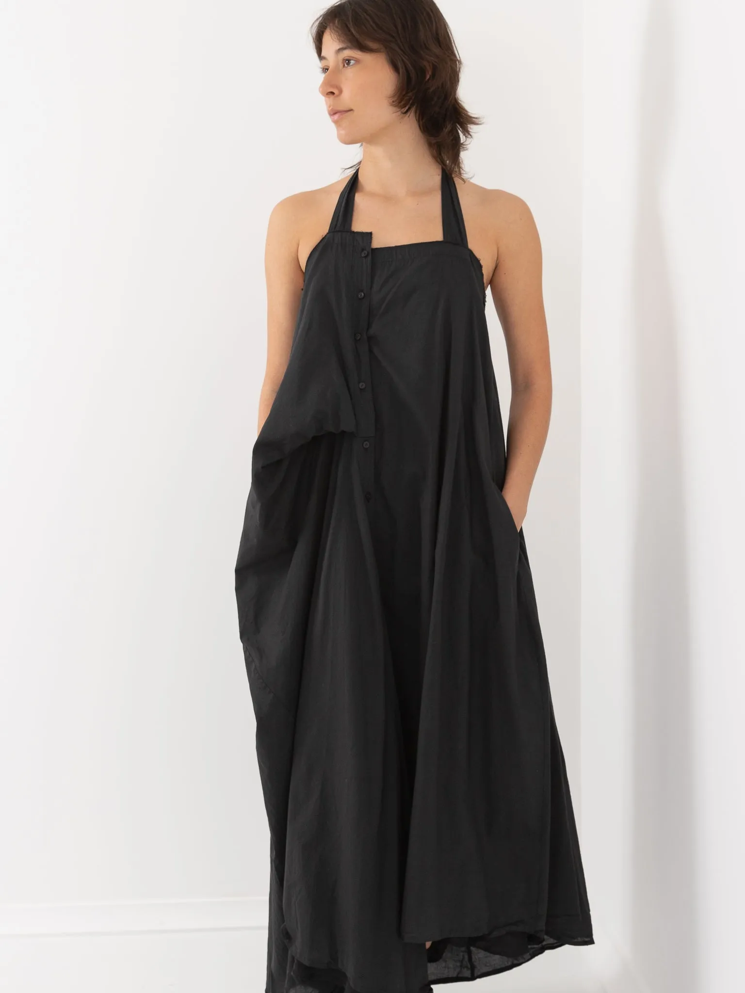 Marc LeBihan Halter Dress