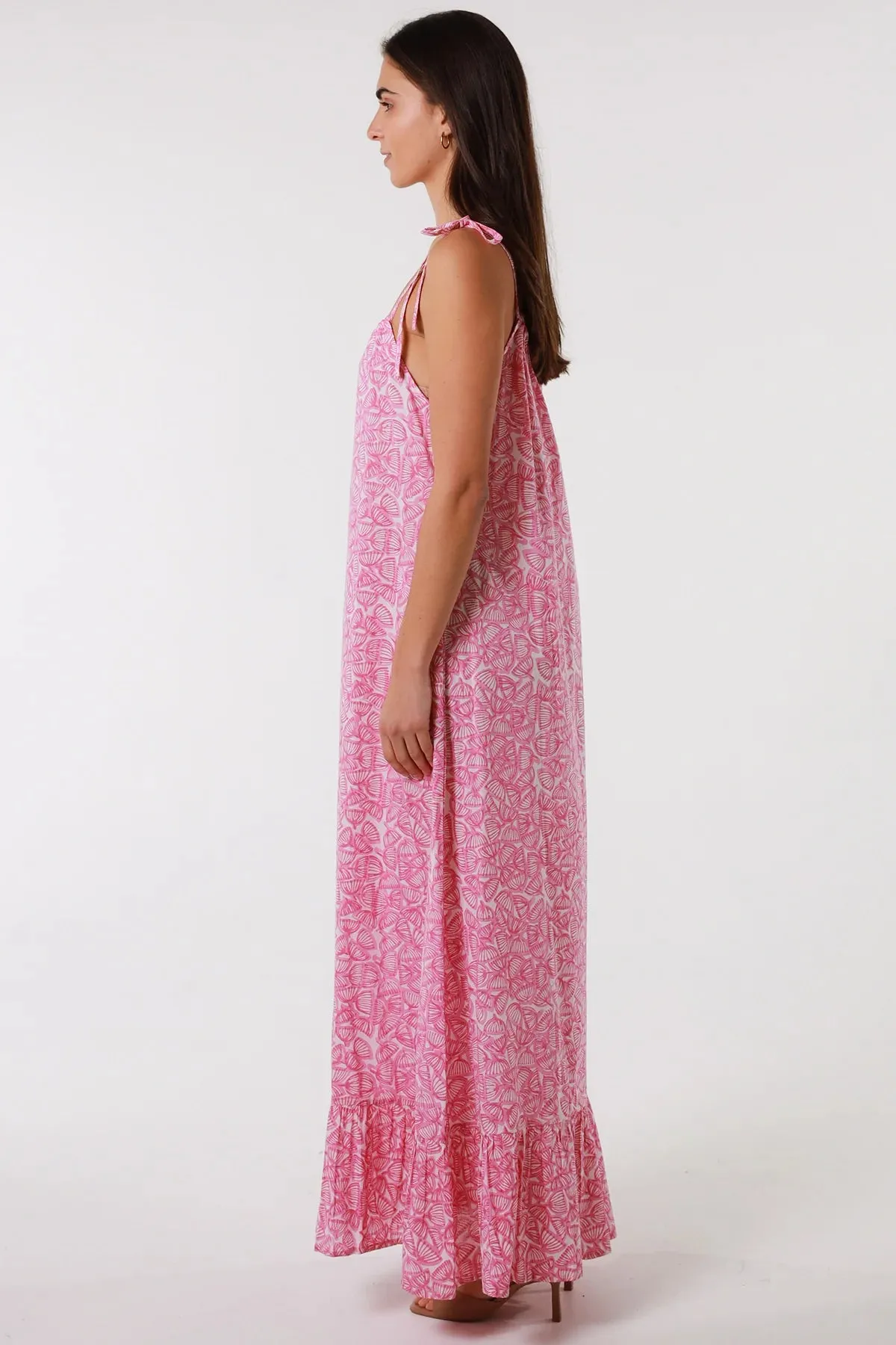 MARLEY COTTON SLIP MAXI DRESS