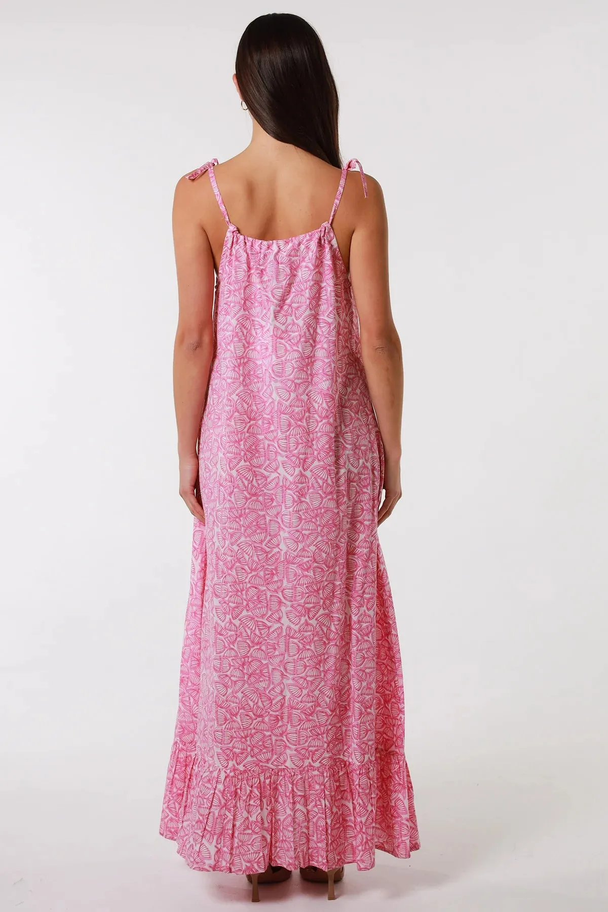 MARLEY COTTON SLIP MAXI DRESS