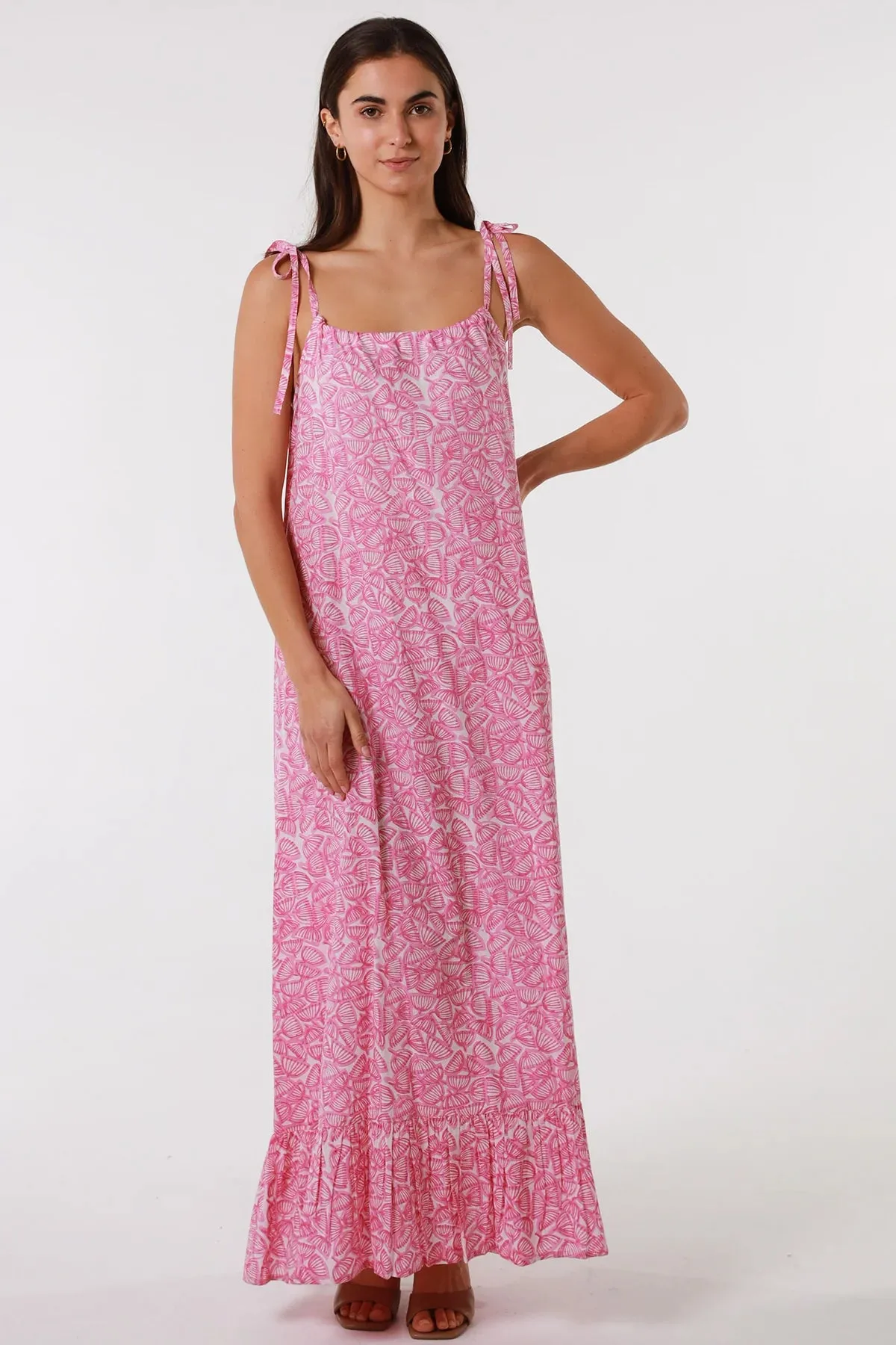 MARLEY COTTON SLIP MAXI DRESS