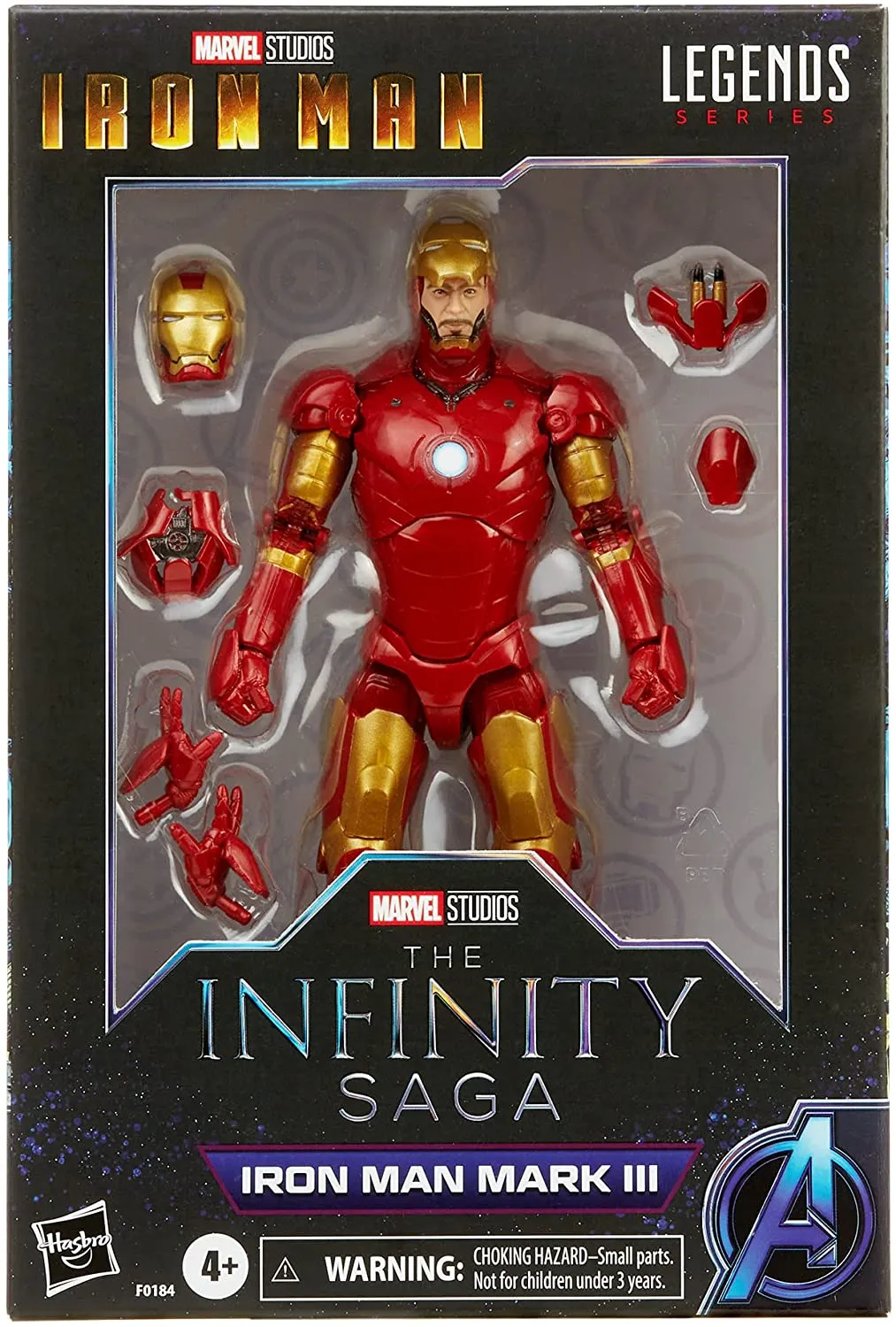 Marvel Hasbro Legends Series Iron Man Mark 3 Infinity Saga 2021